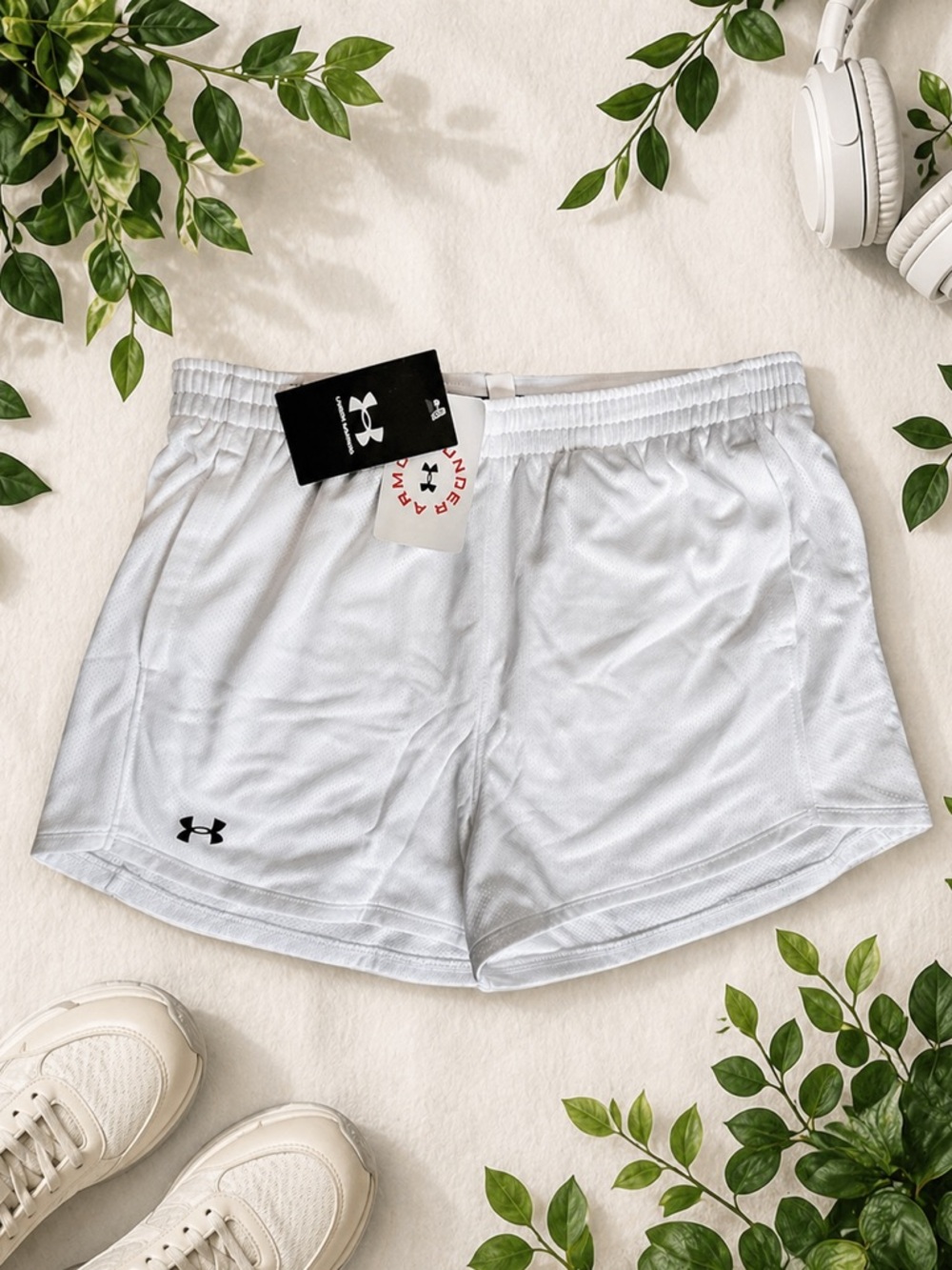 Under Armour Girls Tech Mesh Play Up Shorts